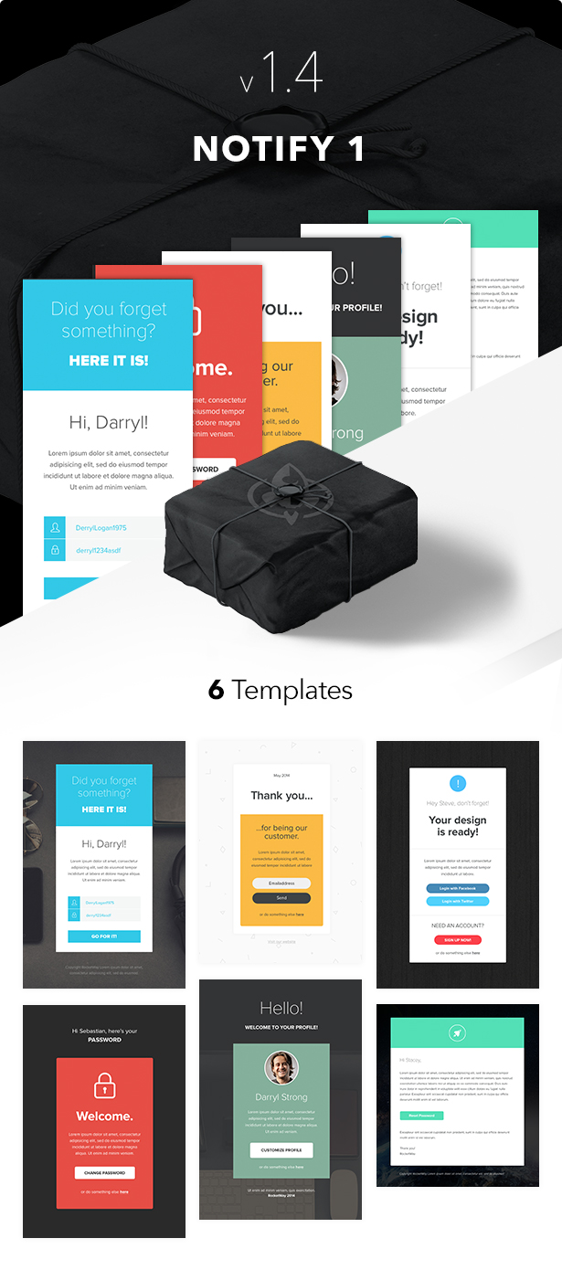  Notify - Notification Email + Themebuilder Access - 1