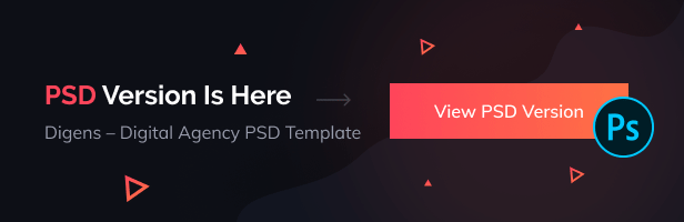 Digens - Digital Agency Figma UI Template - 1