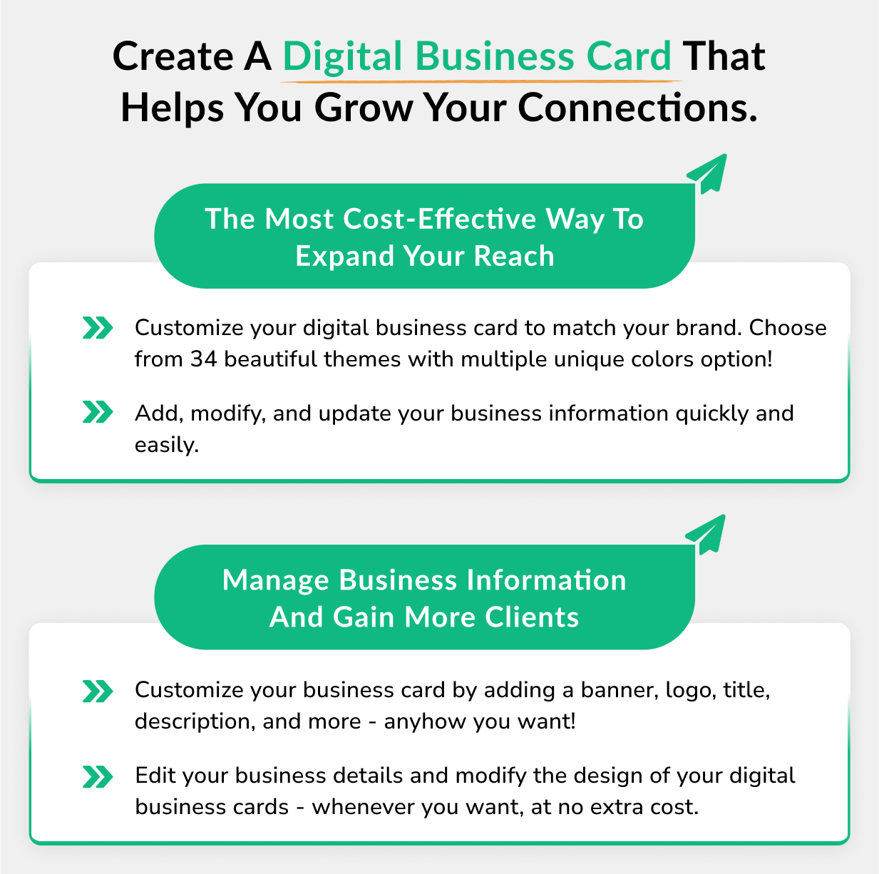 vCard SaaS - Digital Business Card Builder - Bio Links Builder - 67