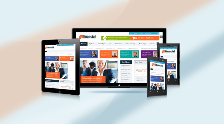 SJ Financial - Fully Responsive