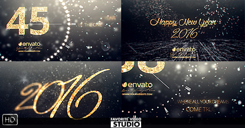 New Year Midnight Countdown 2016