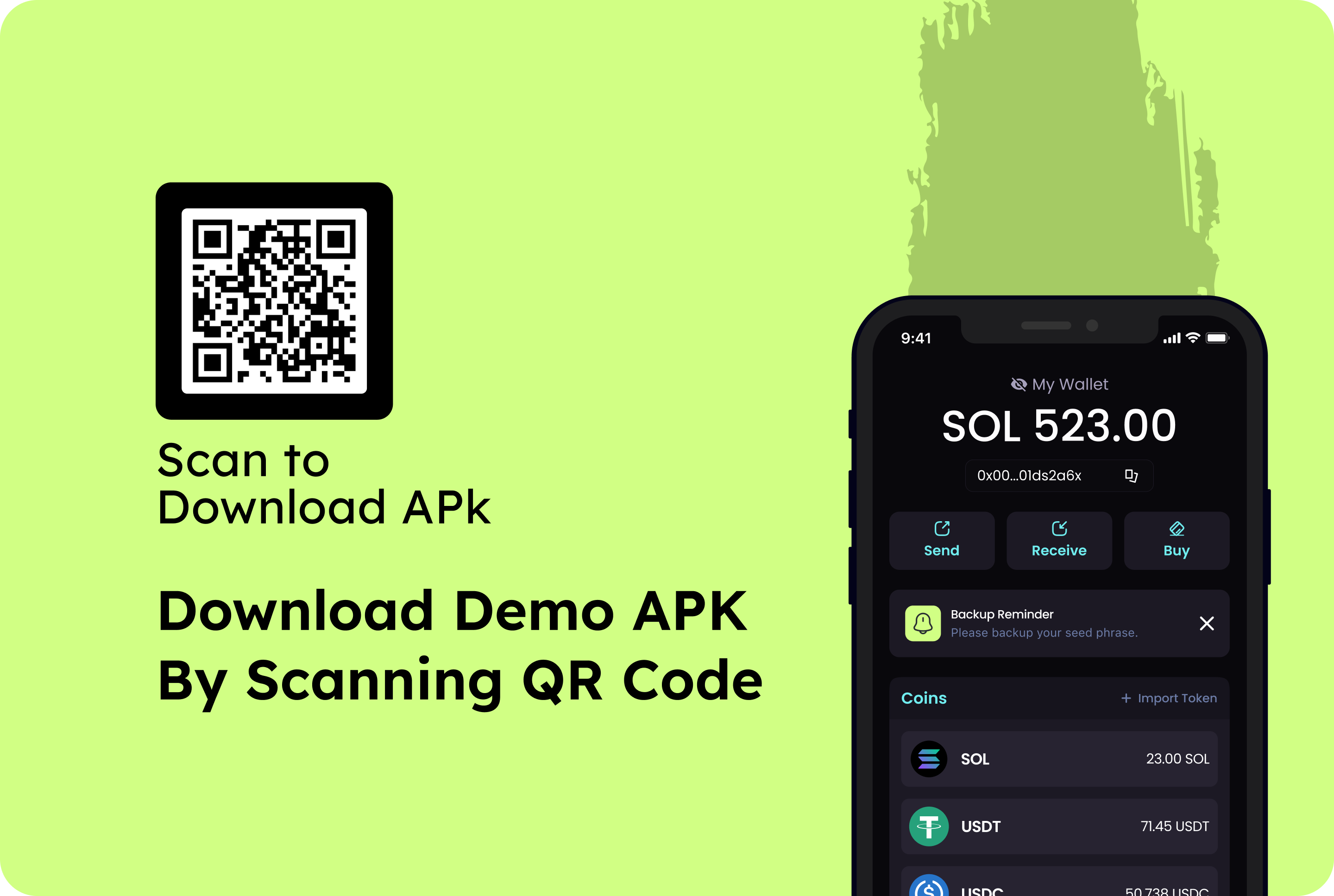 Solana Wallet Pro v3 | Mobile SOL Wallet, Swap & Earning App by blockyfy