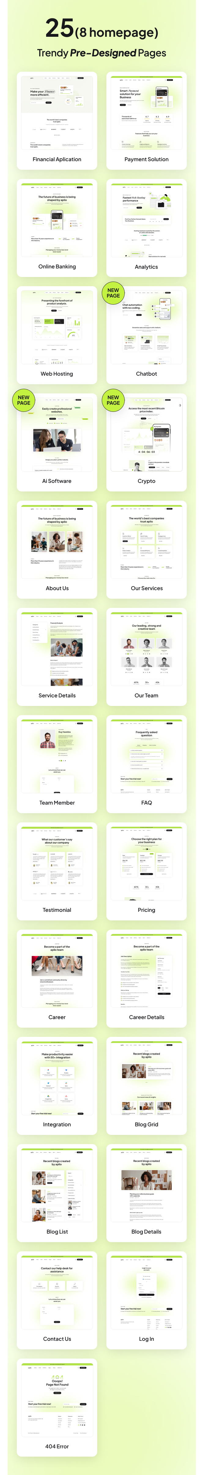 Aplio | SaaS Landing Template