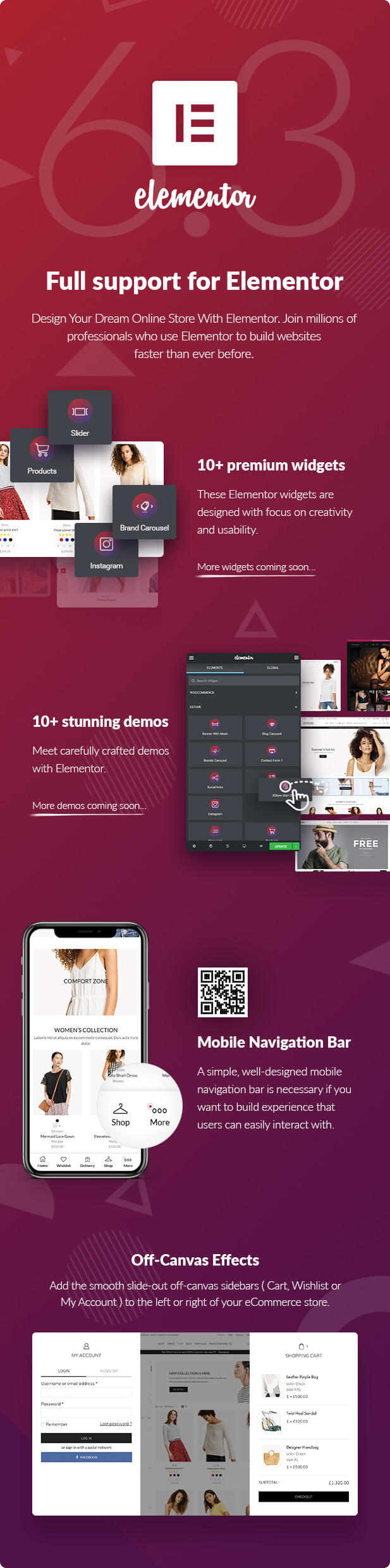 Xstore WooCommerce WordPress - Elementor