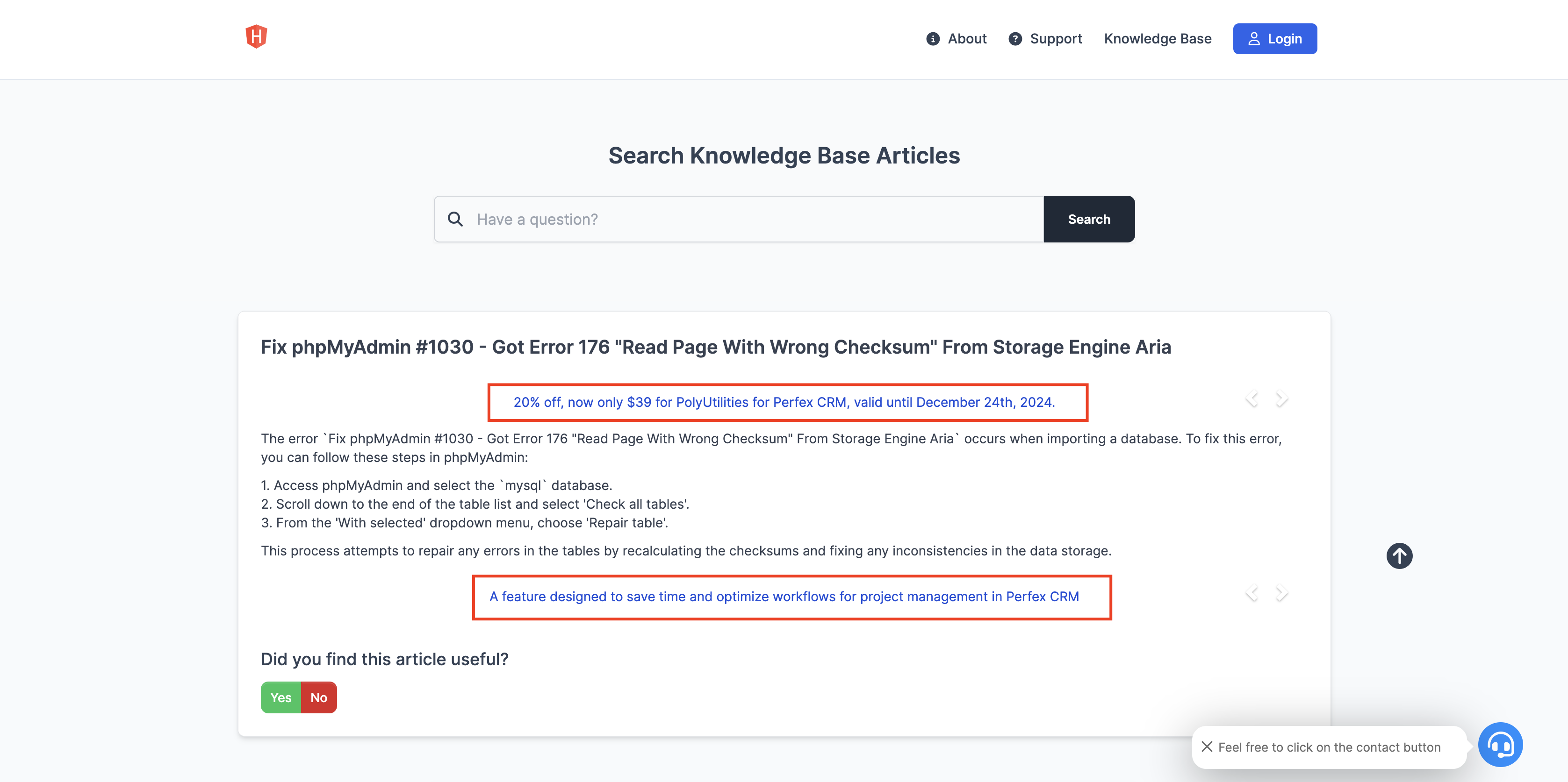 PolyUtilities for Perfex CRM: Quick Access Menu, Custom JS, CSS, and More - 20