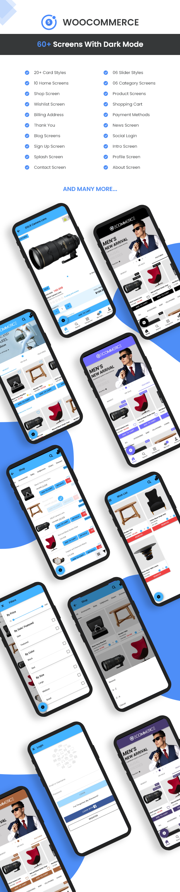 Ionic React Woocommerce - Universal Full Mobile App Solution for iOS & Android / Wordpress Plugins - 10