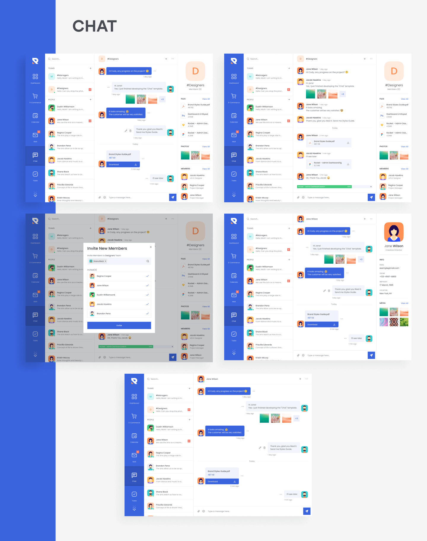 Rockster- dashboard