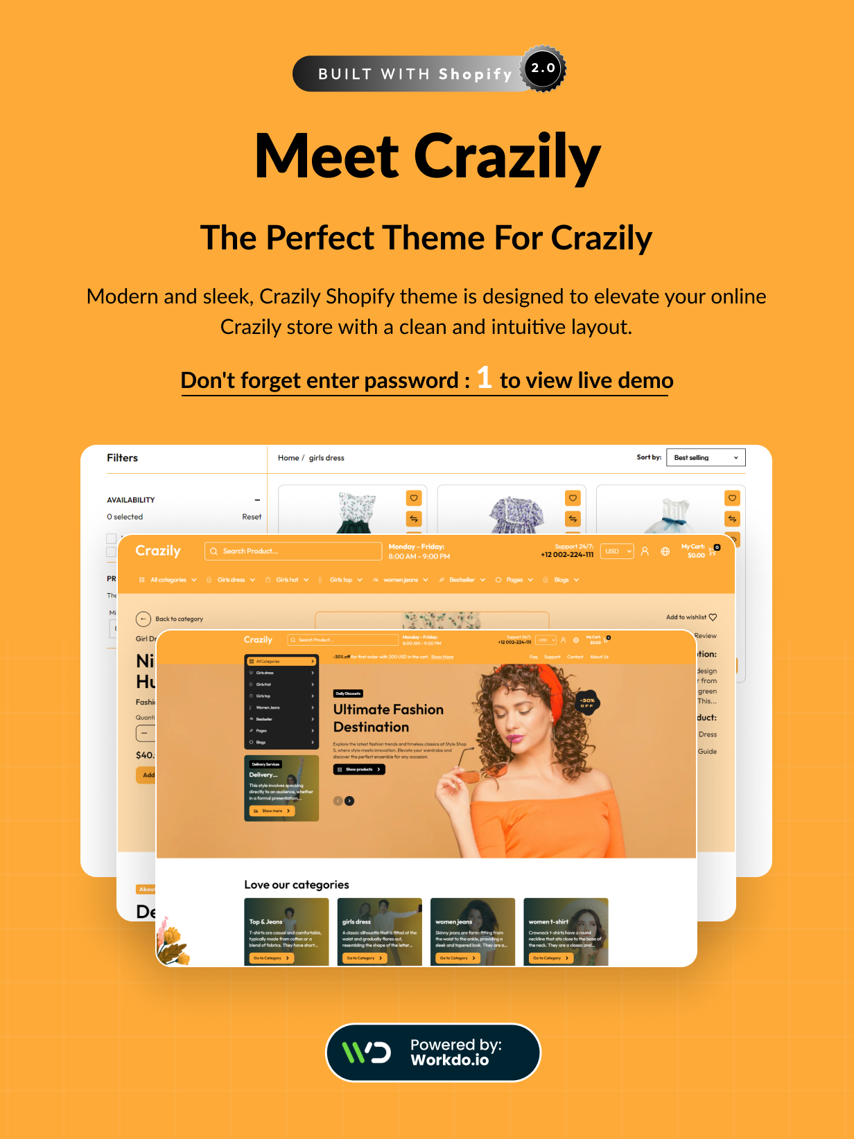 Crazily - Fashion and Clothing Shopify 2.0 Theme - 8
