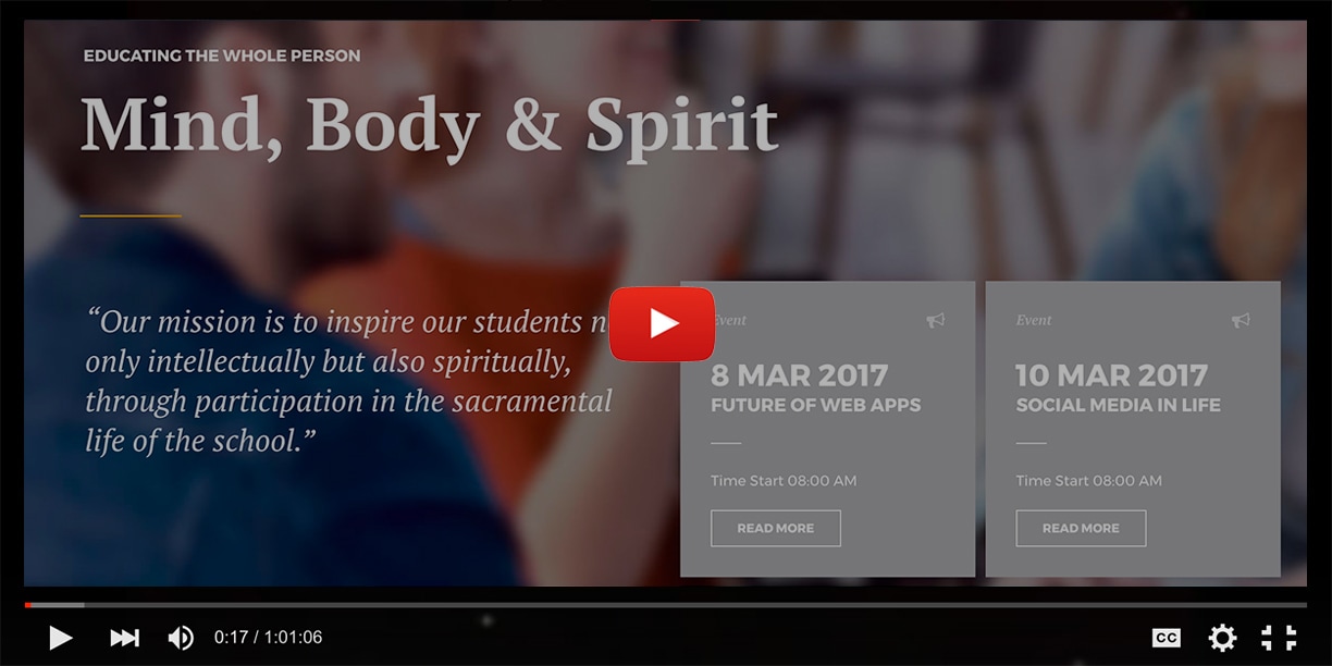 Education | Courses & Events LMS WordPress Theme - WizeEdu - 1