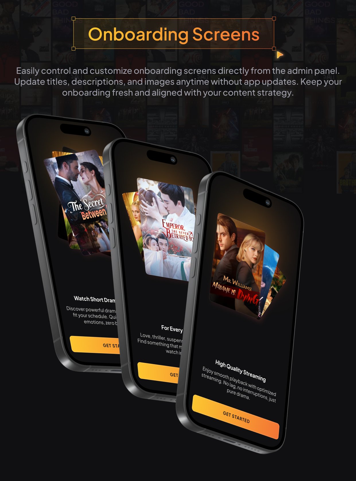 Dramify | Full Short Drama Streaming Flutter App With Laravel Admin Panel - 2
