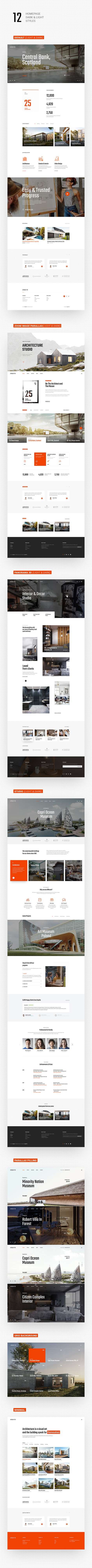Arquito - Architecture & Interior PSD Template - 7