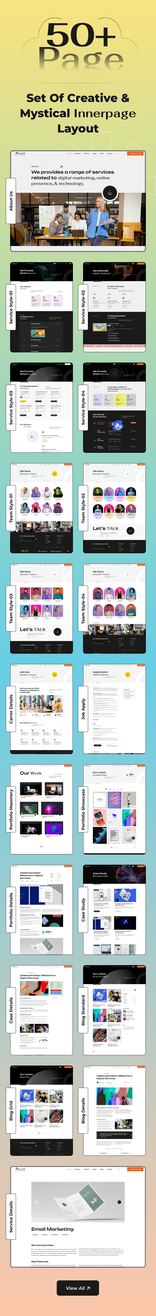 Axleo - Digital Agency Creative Portfolio NextJS Template - 4