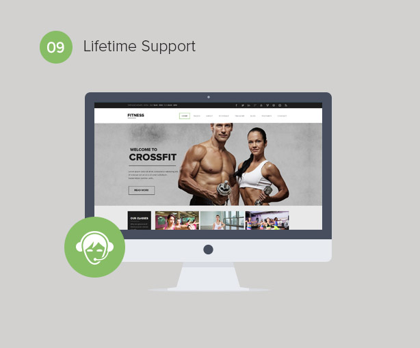 Gym WordPress Theme | Fitness - 10