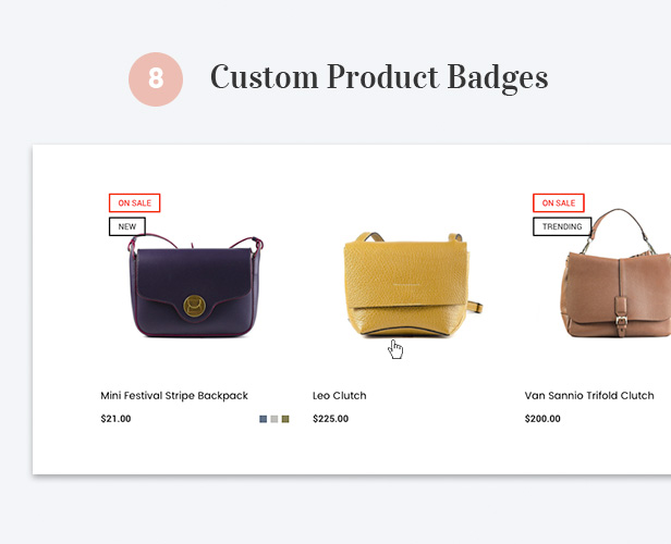 Custom Product Badges