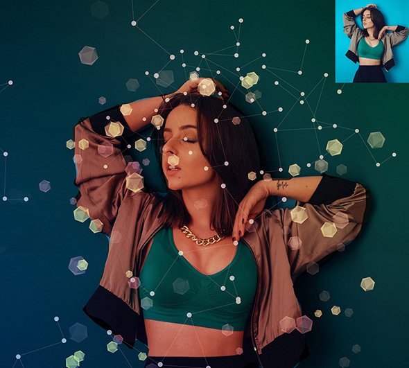 Poly Magic Photoshop Action - 7