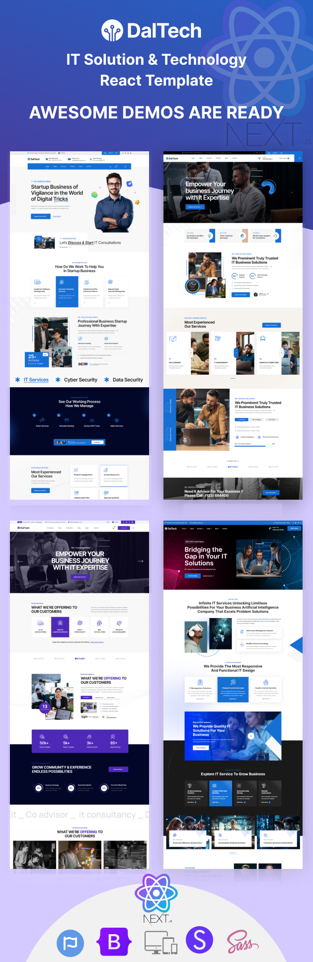 Daltech - IT Solution and Technology Template - 1