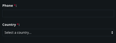 GoodGames Form Controls