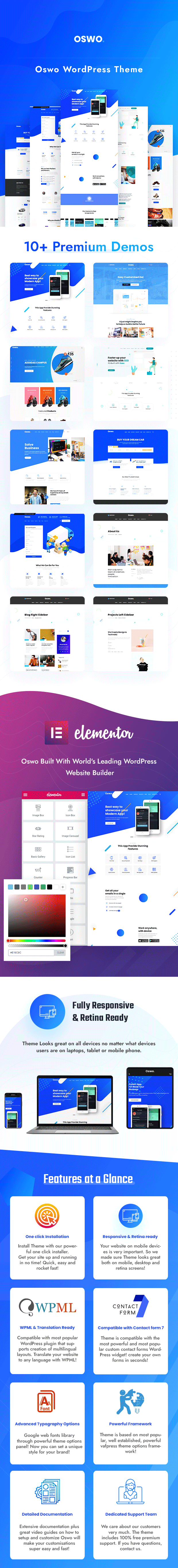 Oswo - Multi Purpose WordPress Theme - 1