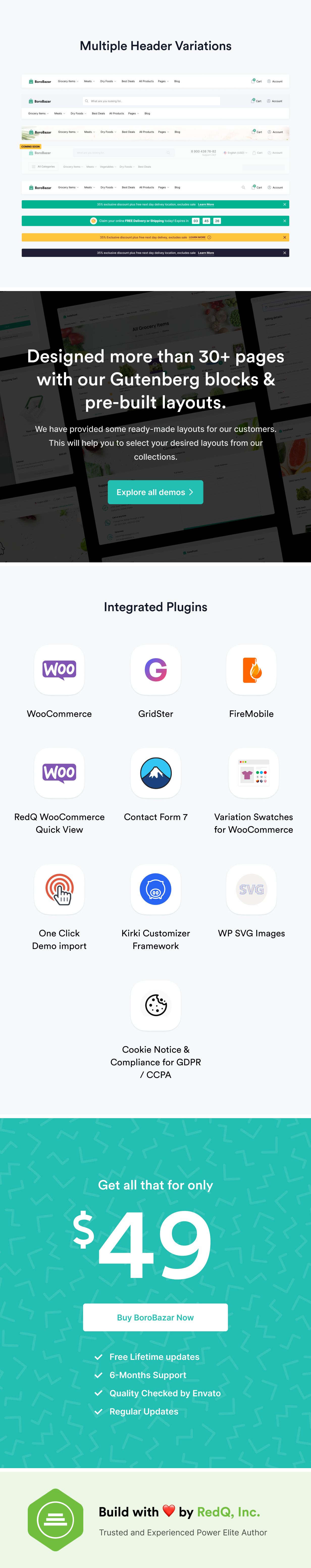 BoroBazar - Grocery Store WooCommerce WordPress theme - 6