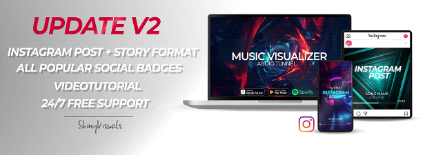 Music Visualizer Spectrum - 1