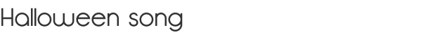 Halloween Song