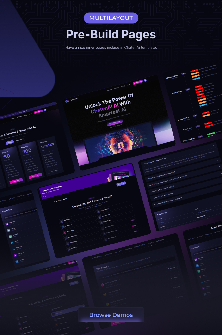 ChatenAi – Laravel 11 - AI SaaS Website + Dashboard UI Kit - 6