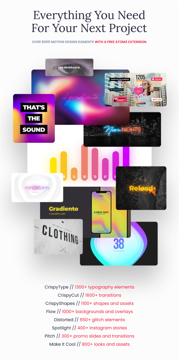 The Bundle - 8000+ Carefully Designed Elements - 3