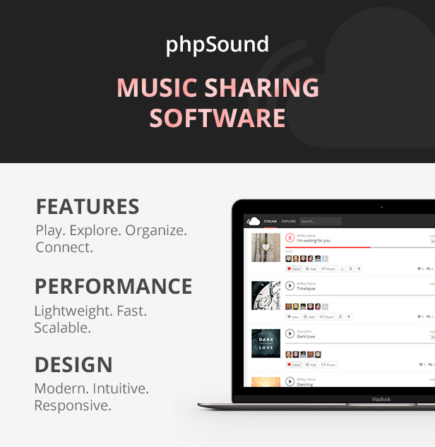 phpSound - Music Sharing Platform - 4