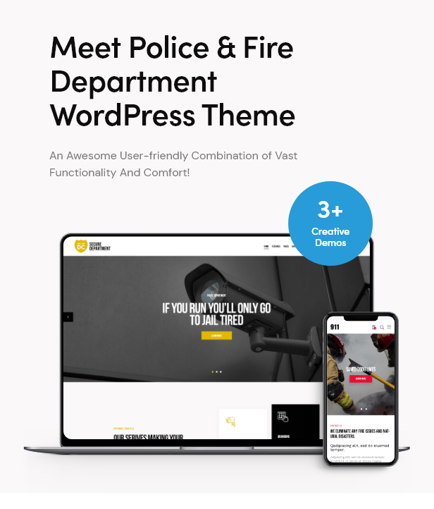 Police Department - Fire & Security Theme