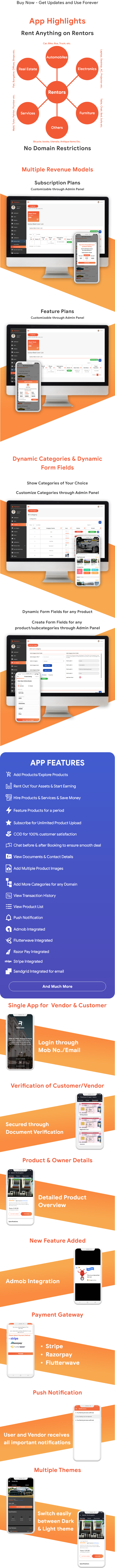 Rentors - Universal Android App For Renting and Hiring - 4