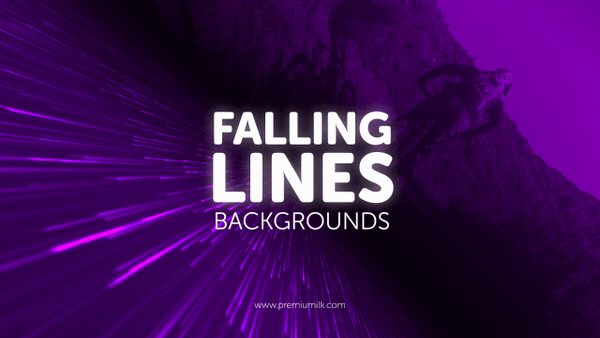 Falling Lines Backgrounds - 13