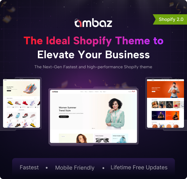 Ambaz - Multipurpose Shopify Theme