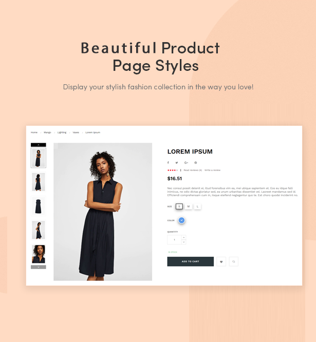 Bravo Minimal & Responsive eCommerce Fashion Prestashop Template