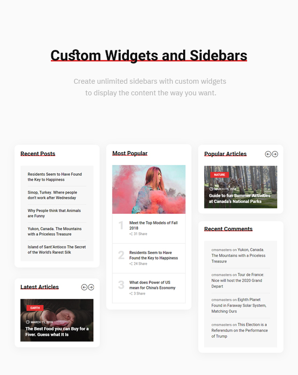 blog theme