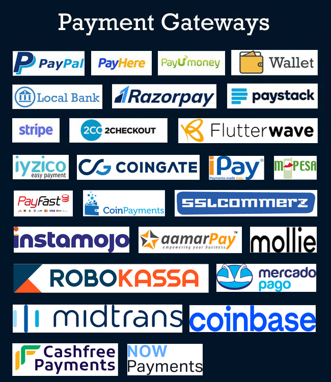 Payment Gateways