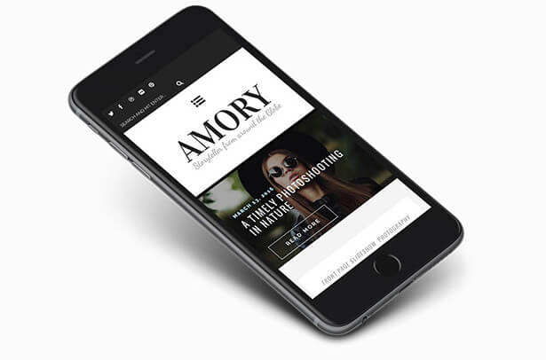 Amory - A Responsive WordPress Blog Theme - 4