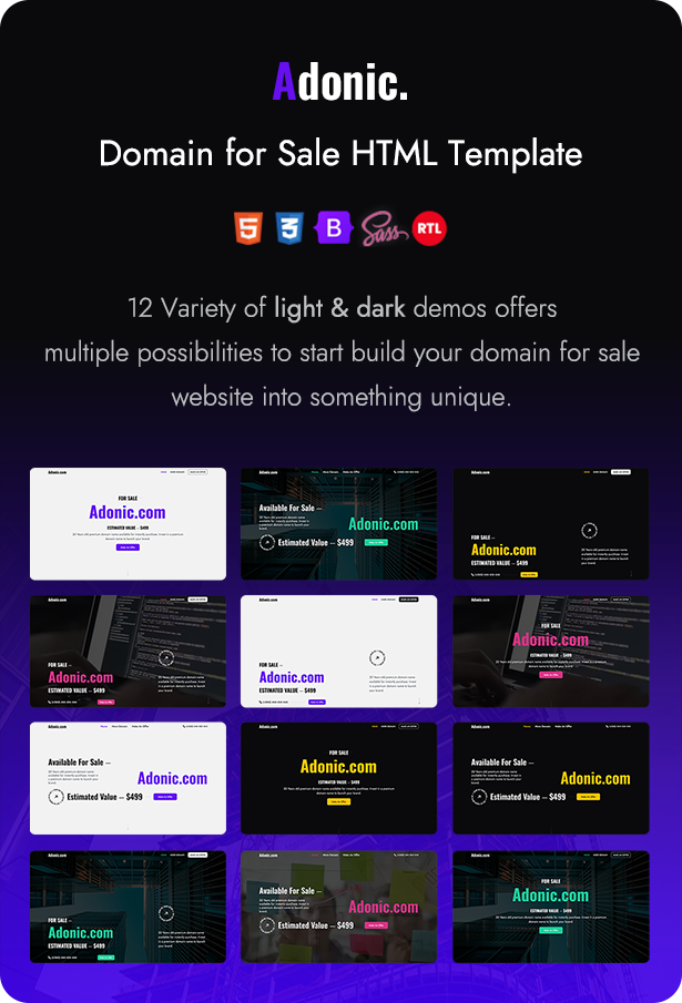 Domain Selling
