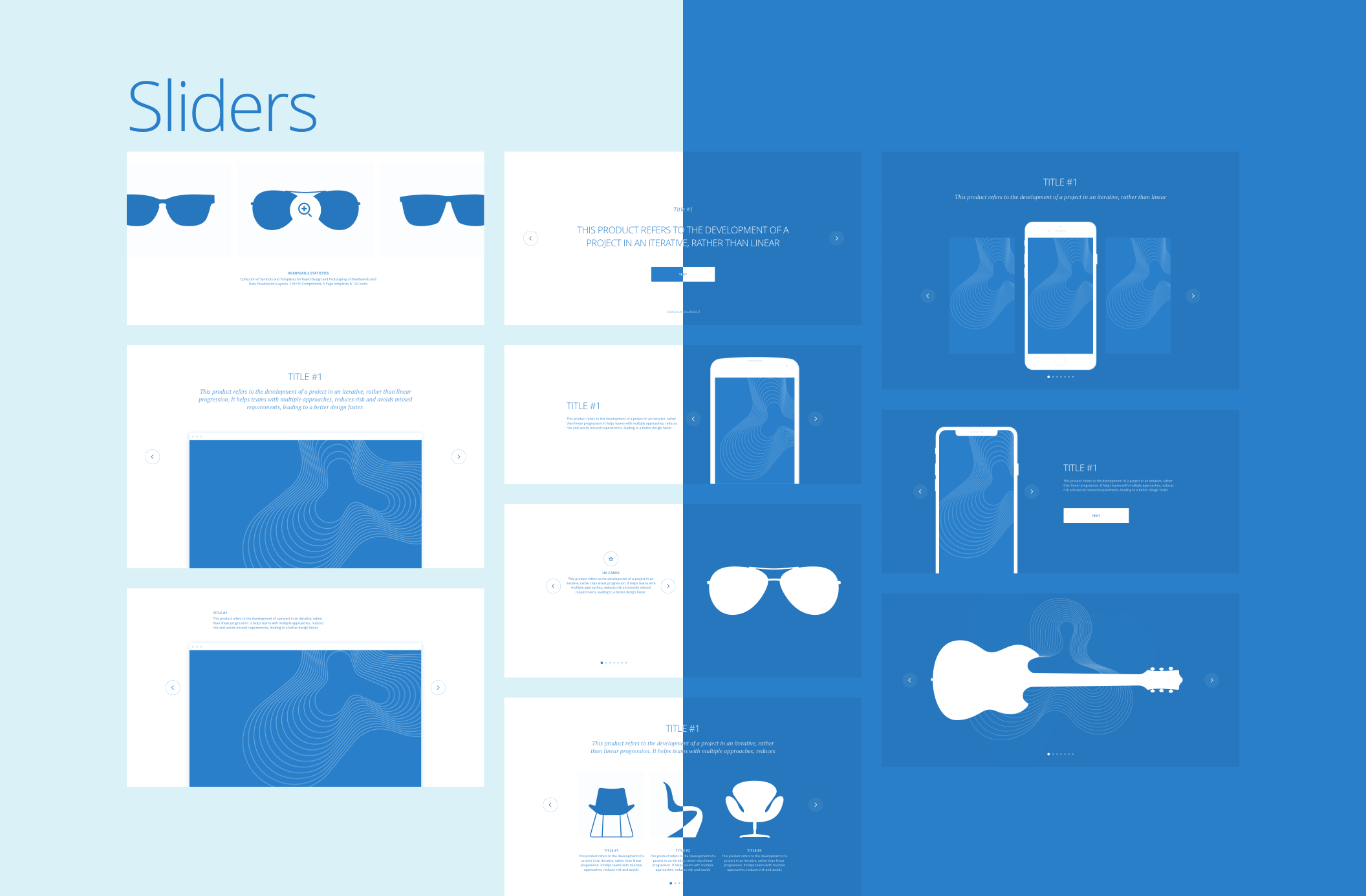 Protogonist 4 Wireframe Kit – Ultimate Wireframe Kit for your next Landing Page - 14