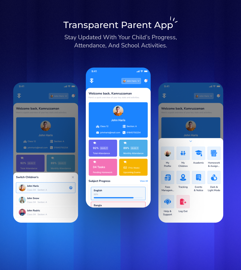 Mighty School Pro - School Management System (ERP, Multi-Branch, SaaS) - 17