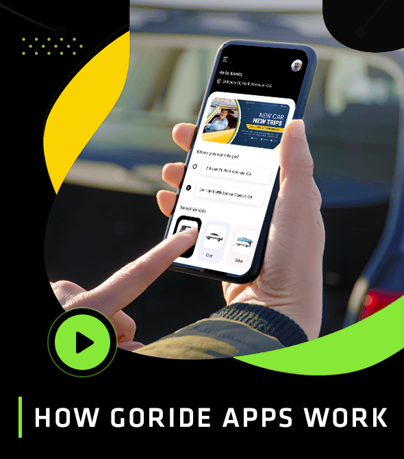 GORIDE |  Clone InDriver |  Solução completa de reserva de táxi Flutter com opção de lance - 6