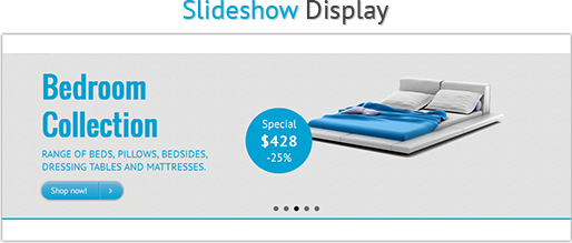 Responsive slideshow with Magento
