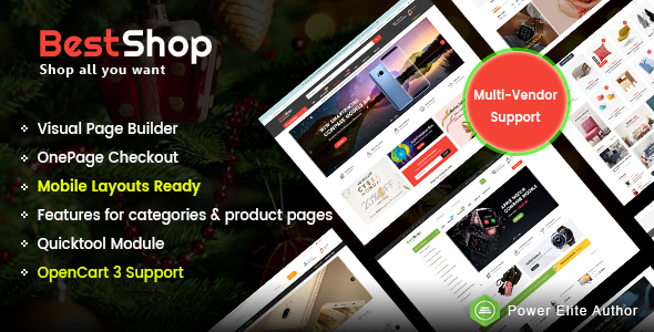 eMarket - Multi-purpose MarketPlace OpenCart 3 Theme (25+ Homepages & Mobile Layouts Included) - 12