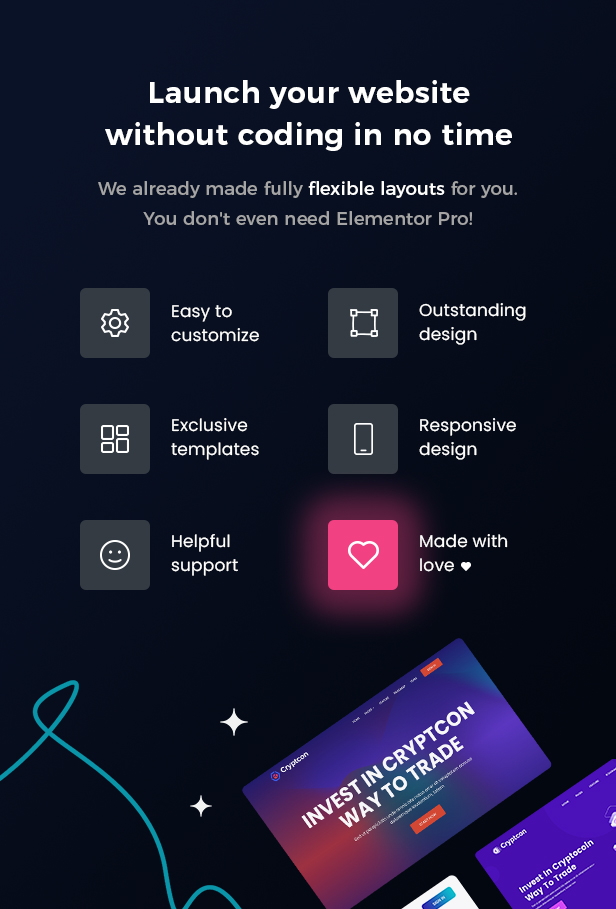 Cryptcon - ICO WordPress Theme