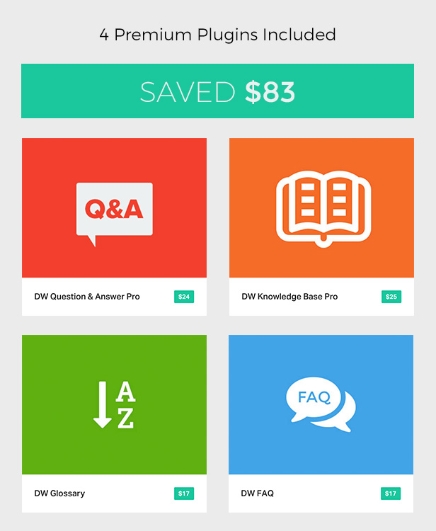 DW Helpdesk - Knowledge Base / Q&A / FAQ WordPress Theme - 1