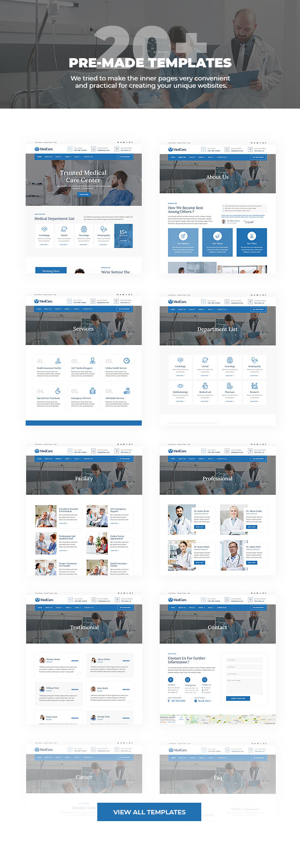 medcare inner pages