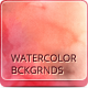 14 Watercolor Handmade Artistic Backgrounds