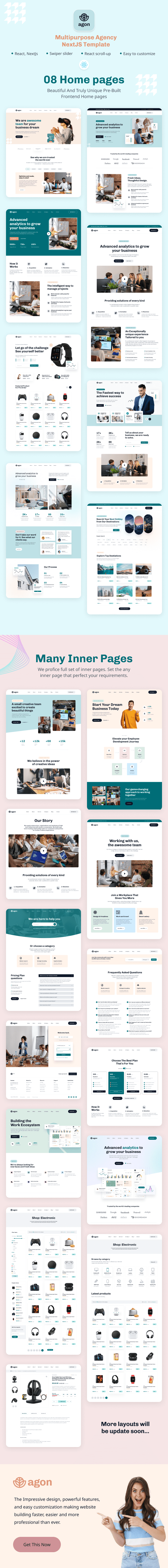 Agon - Multipurpose Agency NextJS Template - 4