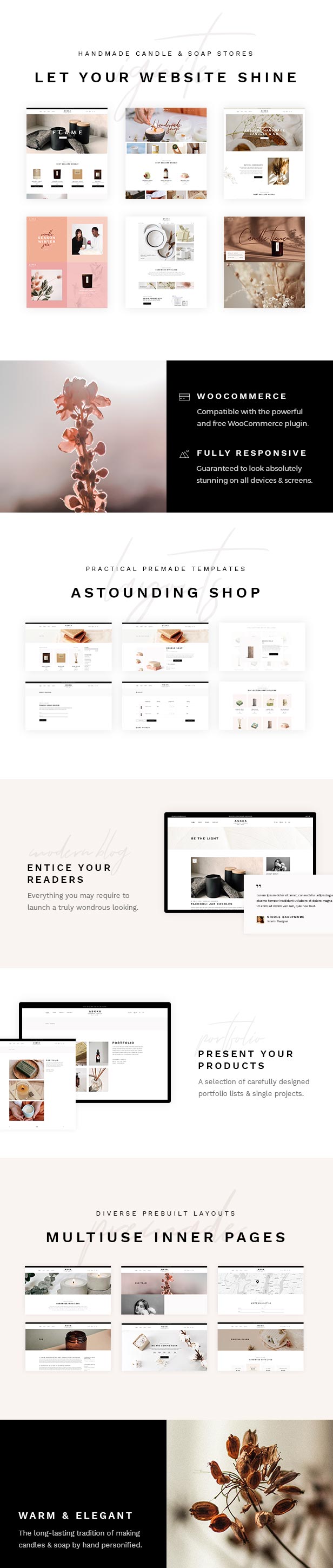 Askka - Candle Shop WordPress Theme - 2