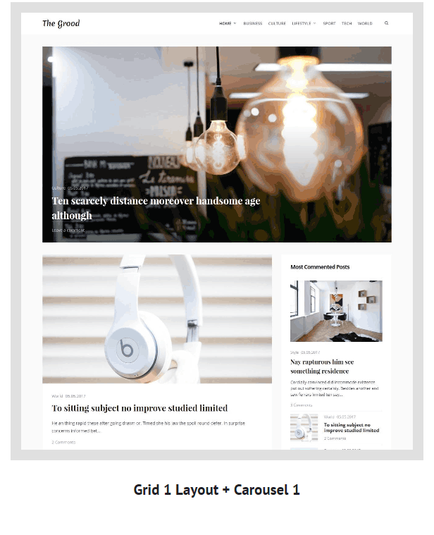 Grood - Personal Blog & Magazine WordPress Theme - 4