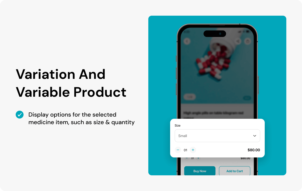 Medicine App store - E-commerce Store app in Flutter 3.x (Android, iOS) with WooCommerce Full App - 11